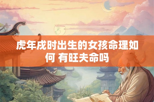 虎年戌时出生的女孩命理如何 有旺夫命吗