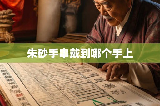 朱砂手串戴到哪个手上