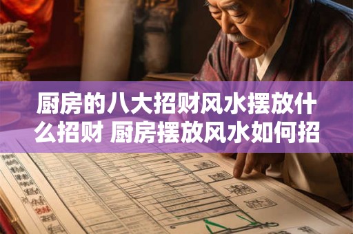 厨房的八大招财风水摆放什么招财 厨房摆放风水如何招财 厨房的八大招财风水摆放什么招财 厨房摆放风水如何招财