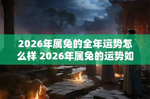 2026年属兔的全年运势怎么样 2026年属兔的运势如何 2026年属兔的全年运势怎么样 2026年属兔的运势如何