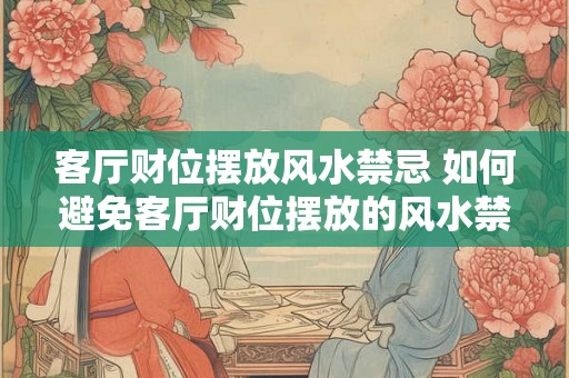 客厅财位摆放风水禁忌 如何避免客厅财位摆放的风水禁忌