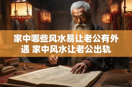 家中哪些风水易让老公有外遇 家中风水让老公出轨
