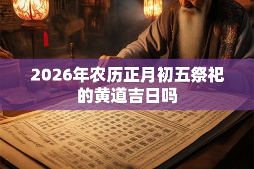 2026年农历正月初五祭祀的黄道吉日吗 2026年农历正月初五祭祀的黄道吉日吗
