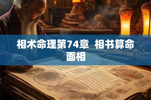 相术命理第74章 相书算命面相 相术命理第74章 相书算命面相