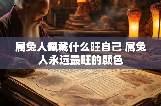 属兔人佩戴什么旺自己 属兔人永远最旺的颜色