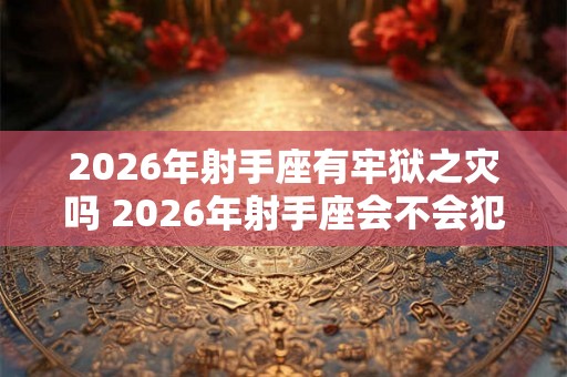 2026年射手座有牢狱之灾吗 2026年射手座会不会犯官灾 2026年射手座有牢狱之灾吗 2026年射手座会不会犯官灾
