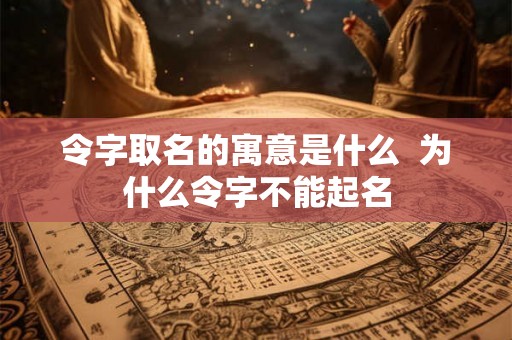 令字取名的寓意是什么  为什么令字不能起名