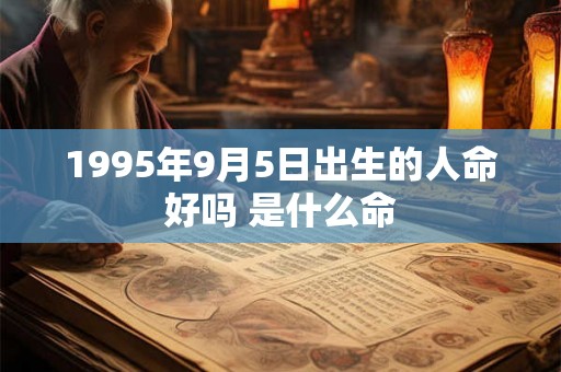 1995年9月5日出生的人命好吗 是什么命