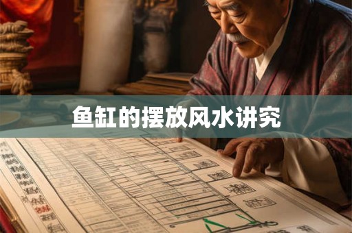 鱼缸的摆放风水讲究