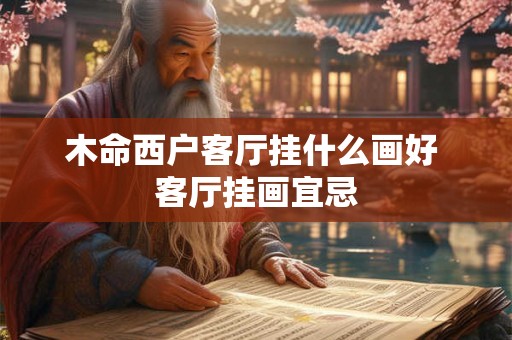 木命西户客厅挂什么画好 客厅挂画宜忌