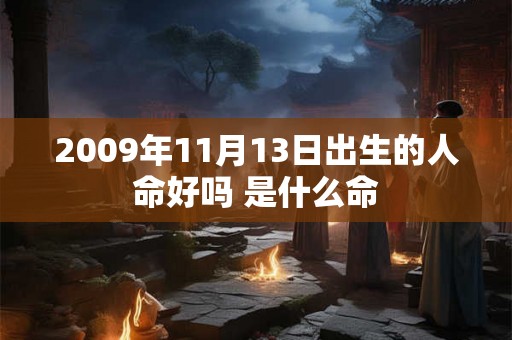 2009年11月13日出生的人命好吗 是什么命