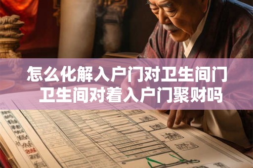 怎么化解入户门对卫生间门  卫生间对着入户门聚财吗