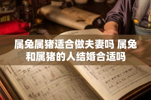 属兔属猪适合做夫妻吗 属兔和属猪的人结婚合适吗
