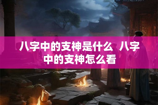 八字中的支神是什么  八字中的支神怎么看