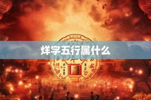 烊字五行属什么