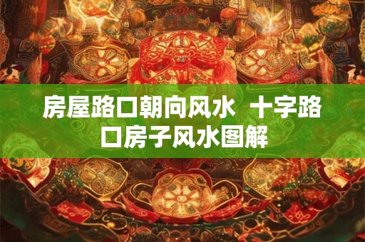 房屋路口朝向风水  十字路口房子风水图解