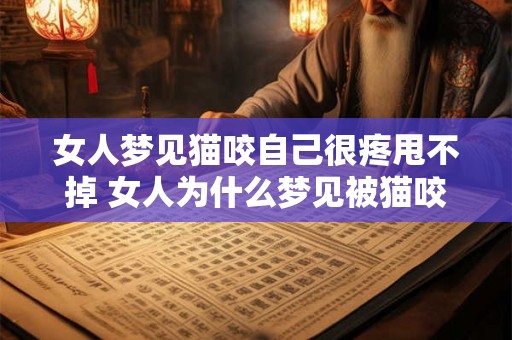 女人梦见猫咬自己很疼甩不掉 女人为什么梦见被猫咬甩不掉