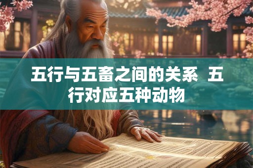 五行与五畜之间的关系  五行对应五种动物