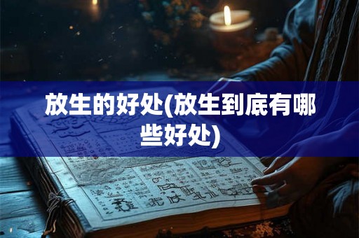放生的好处(放生到底有哪些好处)