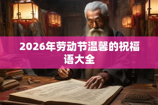 2026年劳动节温馨的祝福语大全