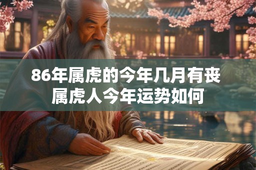 86年属虎的今年几月有丧 属虎人今年运势如何 86年属虎的今年几月有丧 属虎人今年运势如何