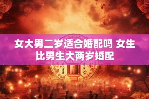 女大男二岁适合婚配吗 女生比男生大两岁婚配