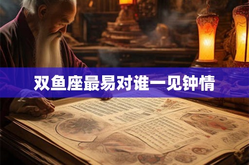 双鱼座最易对谁一见钟情 双鱼座最易对谁一见钟情