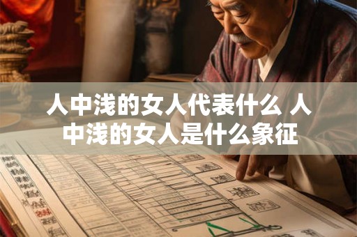 人中浅的女人代表什么 人中浅的女人是什么象征 人中浅的女人代表什么 人中浅的女人是什么象征