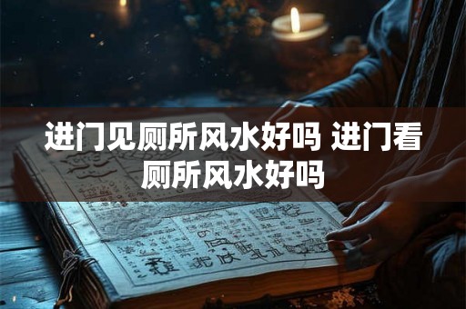 进门见厕所风水好吗 进门看厕所风水好吗