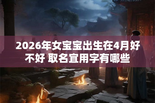 2026年女宝宝出生在4月好不好 取名宜用字有哪些