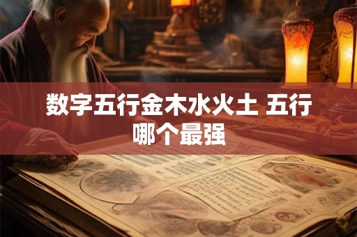 数字五行金木水火土 五行哪个最强