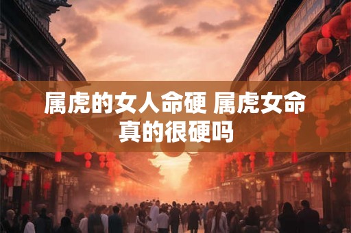 属虎的女人命硬 属虎女命真的很硬吗