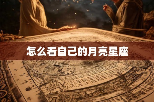 怎么看自己的月亮星座
