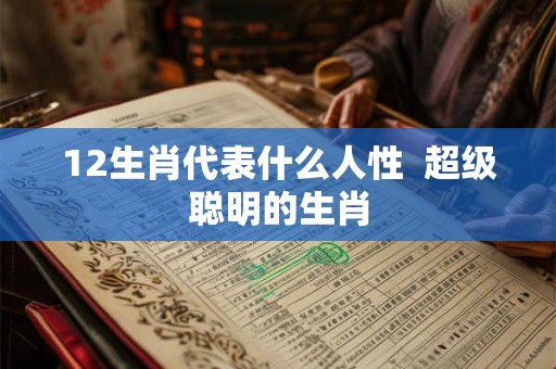 12生肖代表什么人性  超级聪明的生肖