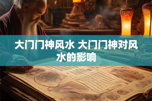 大门门神风水 大门门神对风水的影响