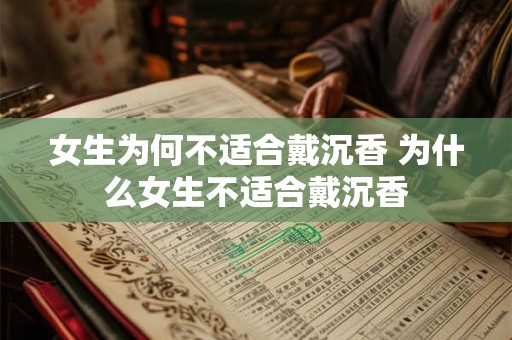 女生为何不适合戴沉香 为什么女生不适合戴沉香