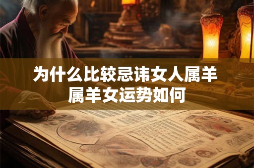为什么比较忌讳女人属羊 属羊女运势如何