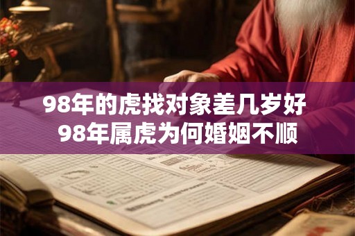98年的虎找对象差几岁好 98年属虎为何婚姻不顺