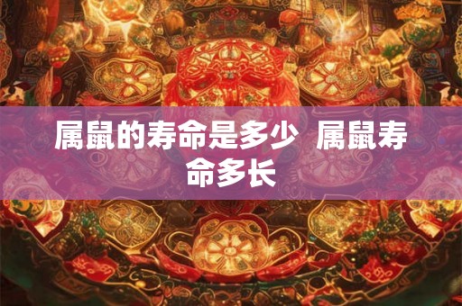 属鼠的寿命是多少 属鼠寿命多长 属鼠的寿命是多少 属鼠寿命多长