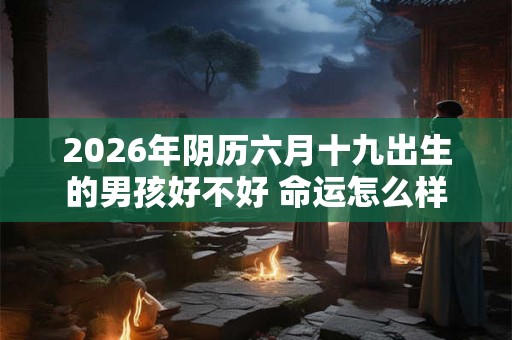 2026年阴历六月十九出生的男孩好不好 命运怎么样 2026年阴历六月十九出生的男孩好不好 命运怎么样