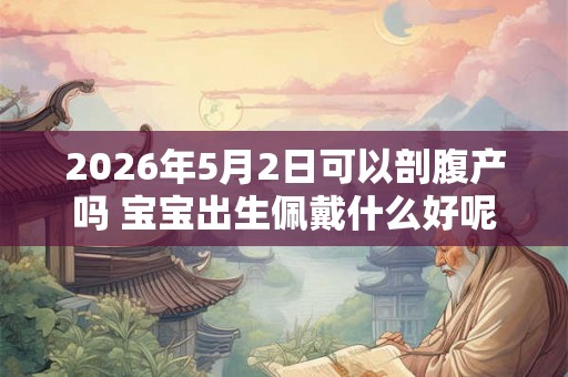 2026年5月2日可以剖腹产吗 宝宝出生佩戴什么好呢