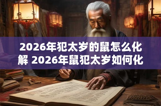 2026年犯太岁的鼠怎么化解 2026年鼠犯太岁如何化解 2026年犯太岁的鼠怎么化解 2026年鼠犯太岁如何化解