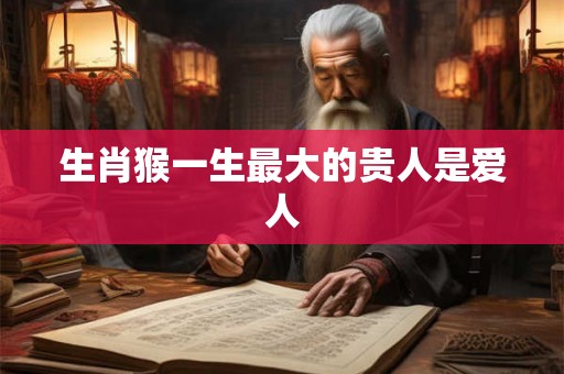 生肖猴一生最大的贵人是爱人