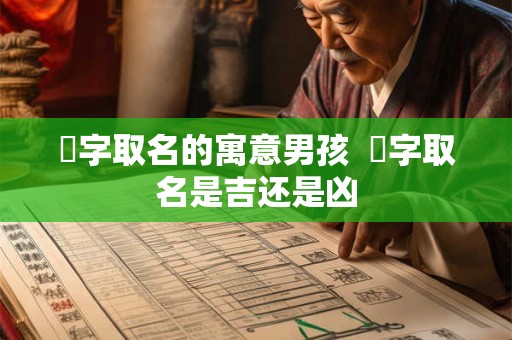 垚字取名的寓意男孩 垚字取名是吉还是凶 垚字取名的寓意男孩 垚字取名是吉还是凶