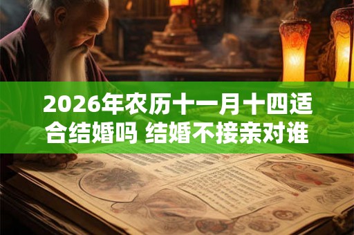 2026年农历十一月十四适合结婚吗 结婚不接亲对谁家不利 2026年农历十一月十四适合结婚吗 结婚不接亲对谁家不利