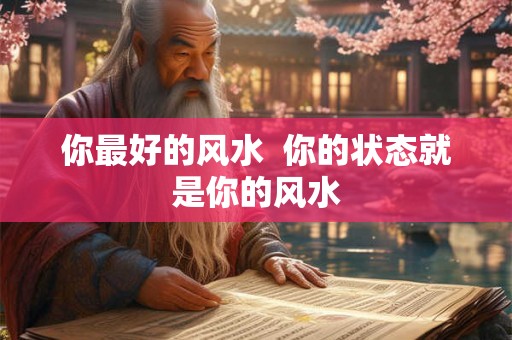 你最好的风水  你的状态就是你的风水