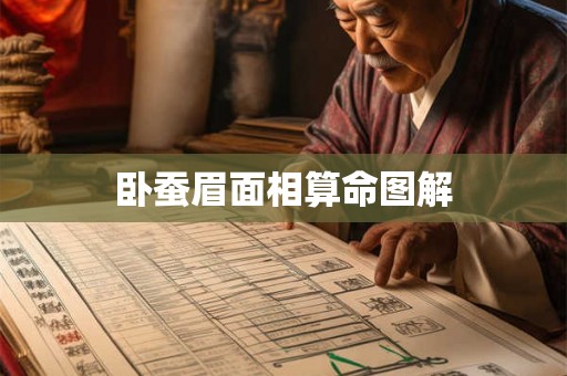 卧蚕眉面相算命图解