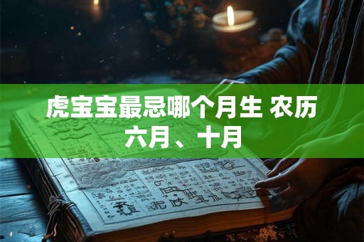 虎宝宝最忌哪个月生 农历六月、十月 虎宝宝最忌哪个月生 农历六月、十月