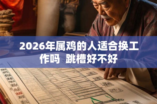 2026年属鸡的人适合换工作吗  跳槽好不好