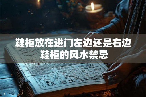 鞋柜放在进门左边还是右边 鞋柜的风水禁忌